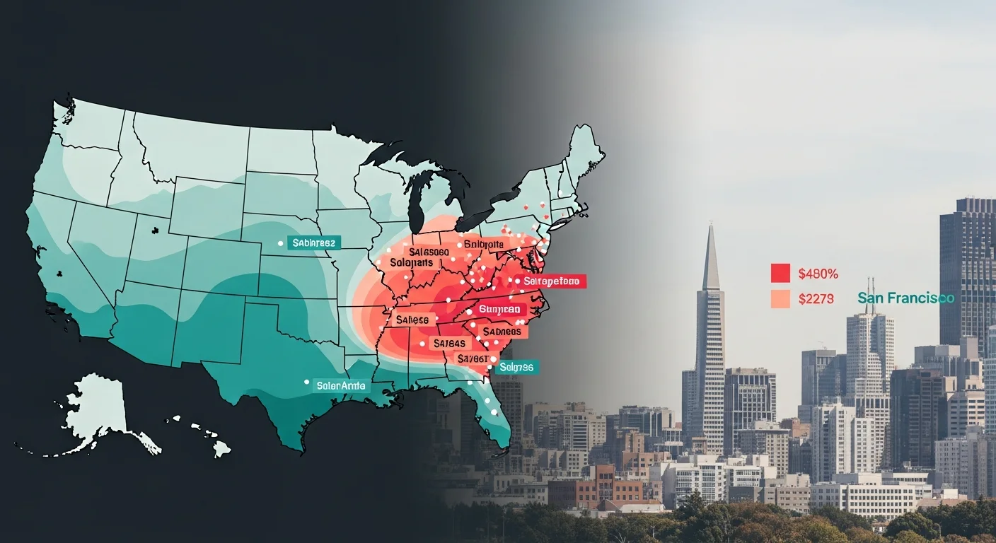 Remote Work Salary Adjustments 2026: The 20% Gap Between SF and Smaller Cities