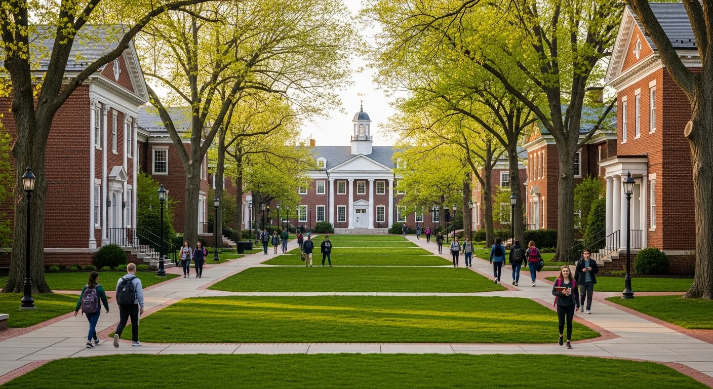 Delaware university campus representing computer science education