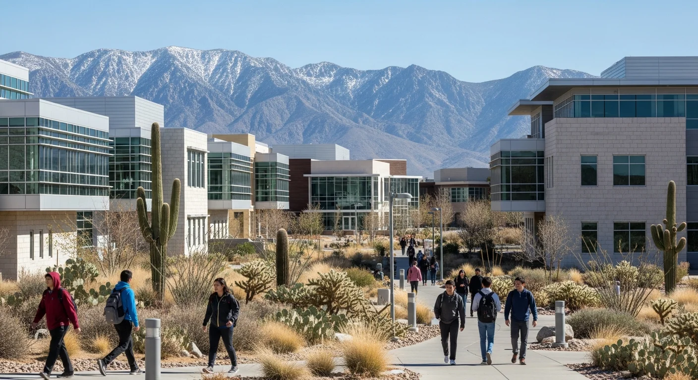 Nevada university campus representing computer science education