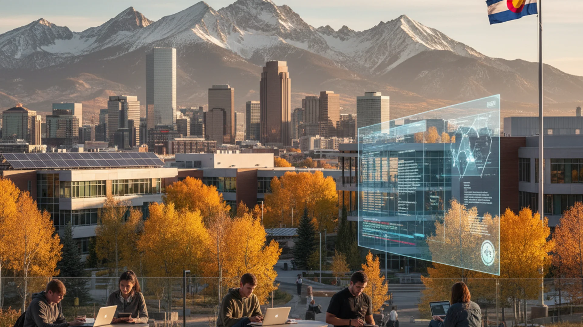 University campus in Colorado