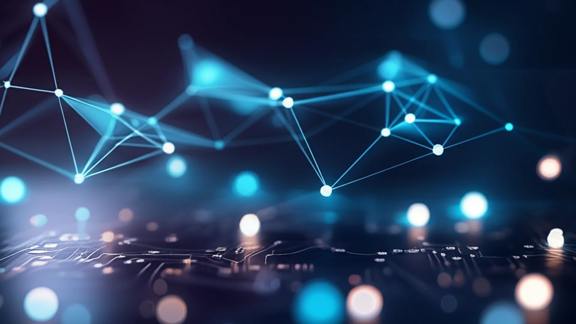 AI talent market visualization with neural networks, job data, and skill progression patterns